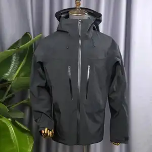 ウインドブレーカー防水ジャケット男性用軽量耐水性ファッションジャケット