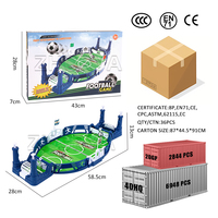Zhorya Jeu de football de table éducatif portable, mini-jeu de football pour deux joueurs