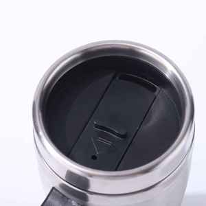 Cross-border Wholesale Modern 304 Stainless Steel Vacuum Double-walled Insulated Cups Handles Plastic Inner Liners Leak-proof - Product Image 3