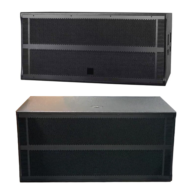 New Dual 18 Inch Subwoofer Box Design Speaker 1200 Watt Dj Party Stage Double 18 Inch Passive Big Bass Professional Speakers