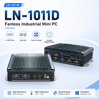 Mini PC Silencioso y Compacto con Amplios Puertos de Entrada/Salida, LAN, USB, COM, HD, VGA y Almacenamiento para Automatización Empresarial, Compatible con Windows y Linux