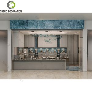 Exhibición de joyería de alta calidad, muebles, Mostrador de joyería, escaparate, exhibición de joyería de madera, diseño de mostrador - Product Image 5