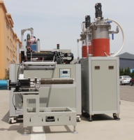 Machine de laminage automatique pour éléments de membrane RO 500L/H, machine de fabrication de membranes en acier inoxydable pour le traitement de l'eau
