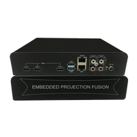 Processeur de fusion HDMI 4K60Hz 1 entrée 3 sorties, contrôleur de mur vidéo à projection horizontale pour salle d'exposition, certifié CE