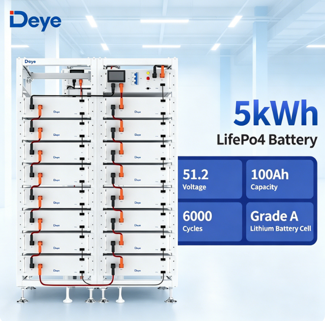 New Model High Voltage Battery 51.2V 100AH 5.12KWH IP20 BOS-G-Pack5.1 BOS-G-PDU-2 3U-HRack 50kwh Rack Energy Storage Battery