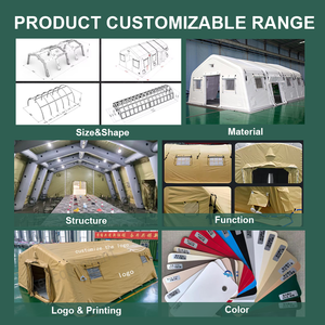 Carpa de Emergencia de Gran Espacio, Personalizable, de Tela Oxford Impermeable, Ignífuga, Hermética y de Alta Presión, con Aislamiento Acústico - Product Image 4