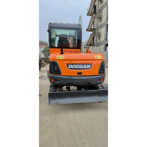 Excavadora de cadenas pequeña usada Doosan DX60-9C de 6 toneladas, excavadora pequeña de segunda mano en buen estado - Product Image 6