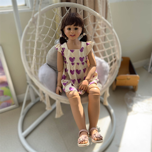 <span class=keywords><strong>Poupée</strong></span> Mannequin Articulée <span class=keywords><strong>Reborn</strong></span> 120 cm Enfant Cheveux Longs Princesse Fille <span class=keywords><strong>Grande</strong></span> Collection - Product Image 4