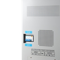 Régulateur de tension triphasé 30 KVA entièrement automatique avec enroulement en cuivre, modèle SVC 50 Hz