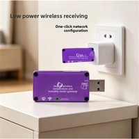 Sensor de Temperatura y Humedad Zigbee Tuya USB C, Sensor de Humedad, Temperatura y CO2 para Cultivo de Hongos