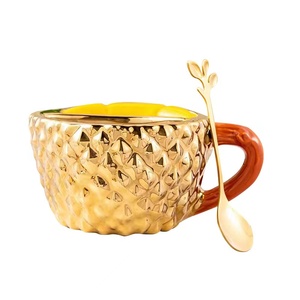 Meilleures tasses à café en céramique avec motif de fruit de durian, personnalisées, tendance, grande capacité, écologiques, non toxiques, pour le lait et l'eau - Product Image 5