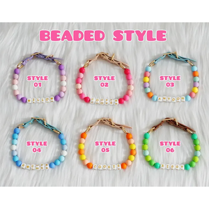 Collar para Perro con Cuentas, Collar de Cuero para Mascotas con Hebilla Ajustable, Collar Personalizado con Nombre de Perro en Color, Venta al por Mayor - Product Image 3