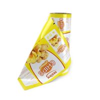 Sacs en film laminé à fermeture éclair imprimés sur mesure, résistants à l'humidité, de qualité alimentaire, pour chocolats et en-cas, taille personnalisable