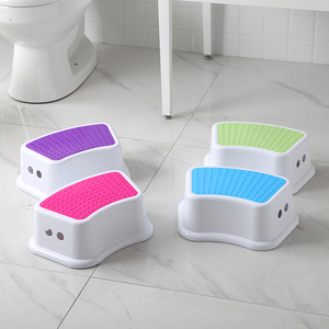 Non-Slip Plastic Kids Step Stool for <strong>Potty</strong> <strong>Training</strong>, Lightweight Toddler Foot Stool with Anti-Slip Surface - Product Image 1