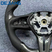 VENTE FLASH Accessoires de volant en cuir et fibre de carbone pour Infiniti 2017 2018 2019 2020 2021 Q50 Q60 Qx50 Q50S Fournisseur d'usine