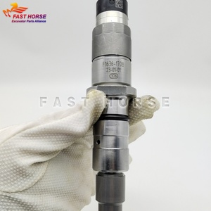 หัวฉีดน้ำมันเชื้อเพลิง Hangood รุ่น 0445120236 6754-11-3100 สำหรับเครื่องยนต์ 6D114 รถขุด PC300-8 หัวฉีดดีเซลคอมมอนเรล - Product Image 2