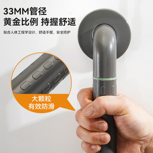 Barra de Agarre Li Zhisheng de 33 mm de Diámetro, Acero Inoxidable, Instalación por Perforación, Estilo Moderno y Simple para Baño, Pasillo, Personas con Discapacidad - Product Image 1