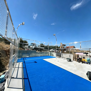 EXITO Cancha de Pádel de Alto Estándar Tipo Panorámica con Diseño y Equipamiento EX003, Tubo Cuadrado 100% Galvanizado en Caliente para Prevenir - Product Image 3