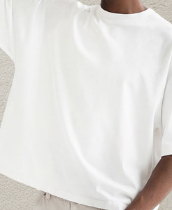 New <span class=keywords><strong>Wave</strong></span> Street Culture Regular Fit T-Shirt, Schwergewicht 280gsm Baumwolle, Drop-Shoulder, O-Ausschnitt, Kurzarm, Bedruckt, Anti-Pilling Tee - Product Image 1
