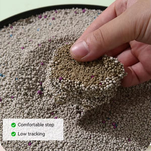 OEM 10L Umweltfreundliche Bentonit-Katzenstreu Biologisch Abbaubar Lavendelduft Sandkugel-Muster Effektiv Klumpend Staubarm Hochwertig - Product Image 1