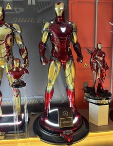 Statua in Fibra di Vetro <span class=keywords><strong>Iron</strong></span> <span class=keywords><strong>Man</strong></span> MK85 1:1, Scultura dell'Eroe Marvel <span class=keywords><strong>Avengers</strong></span> con Base Luminosa, Grande Modello di Personaggio per Esposizione e Decorazione - Product Image 3