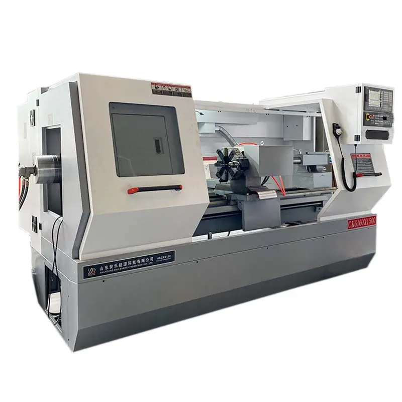 מכונת מחרטה cnc alc6160 עם חיתוך מחרטת cnc torno cnc סיבוב מחרטה אנכית מכונת מחרטה אוטומטית