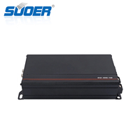 Pour Suoer CU-100.4 nouveau processeur d'amplificateur Audio de voiture de classe D 4 voies 100 Watts * amplificateur de voiture de puissance 4 Rms avec croisements