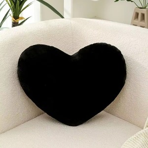 Hot Selling Heart Shaped Pillow Soft Plush Throw Cushion Decorative Pillow <b>for</b> <b>Sofa</b> Bed Bedroom Home Decor Gift - Product Image 5