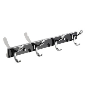 <span class=keywords><strong>Perchero</strong></span> de baño con <span class=keywords><strong>espejo</strong></span> personalizado con montaje en <span class=keywords><strong>pared</strong></span>, gancho de ropa de acero inoxidable para hoteles, material metálico apto para hoteles - Product Image 1