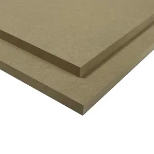 薄厚度2 4 2毫米普通中密度纤维板hdf板，用于门家具