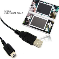 Câble de charge USB de 1 m pour DS Lite NDSL avec support de charge pour console Lite