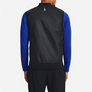 <span class=keywords><strong>Chaleco</strong></span> Informal de Invierno <span class=keywords><strong>para</strong></span> <span class=keywords><strong>Hombre</strong></span>, Impermeable, Relleno de Poliéster, con Cierre de Cremallera, Logotipo Reflectante, Servicio OEM - Product Image 4