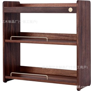 Kaotgot Wooden <b>Shelf</b> 3 Tier Countertop Storage <b>Rack</b> For Kitchen Desktop Display Organizing - Product Image 5