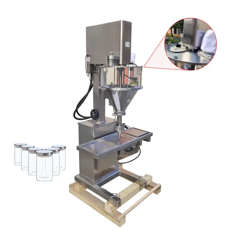 Низкая цена, полуавтоматическая машина для розлива протеинового порошка, 5000 г
