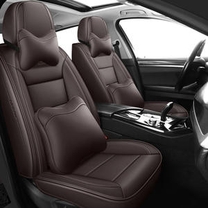 Accesorios de Interior de coche <span class=keywords><strong>2022</strong></span> tamaño universal cubierta de asiento de coche de cuero de lujo 3D diseñador de marca conjunto completo para MERCEDES BENZ bmw - Product Image 5