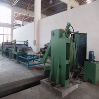 Machine de découpe à longueur de bobines d'acier entièrement automatique, ligne de découpe à longueur de métaux, ligne de découpe à longueur multi-échiquetage