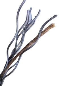 Filo di acciaio flessibile zincato elettrico DIN3055 6x7 + FC 6mm 8mm 10mm - Product Image 4