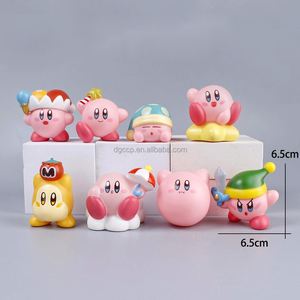 8 estilos 7CM superventas juego muñeca Kirbi personaje modelo decoración Kirbi <span class=keywords><strong>figura</strong></span> de acción - Product Image 2
