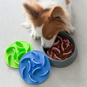 Custom Portable 2 in 1 Drinking Eating Puppy Essentials <b>Silicone</b> <b>Mat</b> Pet Slow Feeder Dog Food Bowl - Product Image 4