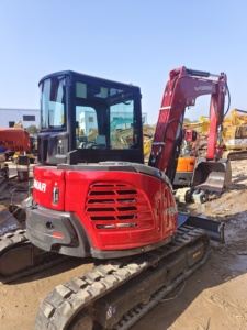 Excavatrice d'occasion Yangma VIO55, micro-excavatrice pour travaux de terrassement en jardinage municipal et agricole, en excellent état - Product Image 2