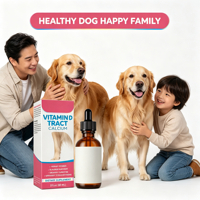 Vitamin D Cair untuk Anjing, Kalsium untuk Penyerapan Tulang, Kesehatan Gigi, Meningkatkan Imunitas, Suplemen Kesehatan Terbatas, OEM Label Pribadi