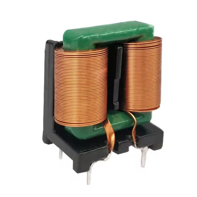 High Current High Power Flat Wire Common Mode Choke Toroidal Inductor 100mH RoHS Certified Customizable for New Energy EV