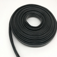 Fabrika fiyat e-sınıf fiberglas yanmaz hortum kaplı silikon kauçuk yüksek sıcaklık uygulama yangın direnci Sleeving