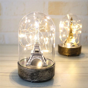 Lumière décorative Style classique artisanat d'art lumineux Tour Souvenirs <span class=keywords><strong>Paris</strong></span> Tour Eiffel lumière LED cadeaux d'anniversaire pour étudiants - Product Image 6
