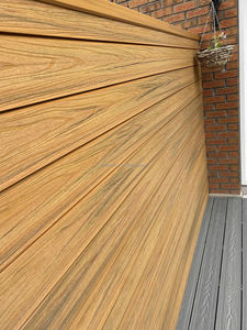 Decorazione Casa, Carta da Parati WPC, Rivestimento Murale in Composito Legno-Plastica, Pannello Murale 3D Scanalato con Rivestimento - Product Image 5