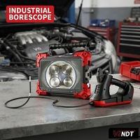 Caméra endoscopique flexible de 3,9 mm pour l'inspection des moteurs, écran HD 1080P de 8 pouces, étanche IP67, lumière LED, câble tressé en tungstène de 2 m