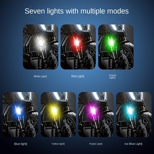 Luz de flash impermeable M6 para coche, motocicleta, Dron y ambiente exterior, nueva condición, luz de flash de techo - Product Image 3
