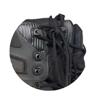Bottes en cuir ignifuges Ayon de haute qualité, anti-perforation et anti-épines, pour la sécurité incendie et les opérations de sauvetage