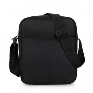 Bolso Bandolera Negro para Hombre, Estilo Casual Deportivo, de Nailon, con Logotipo Personalizado - Product Image 5