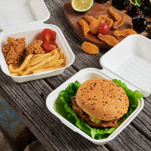 Assiettes jetables rondes en bagasse de canne à sucre, vaisselle compostable et écologique pour fêtes, pique-niques et événements de restauration - Product Image 5